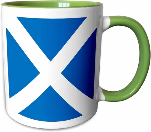 Vista 11 de 3dRose Bandera de Escocia - Escocia azul con blanco Saint Andrews Cross... - Tazas (mug_158423_4)