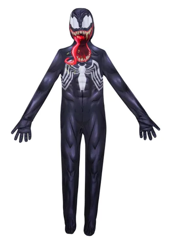 Vista 5 de Disfraz de Traje Zentai Venom para Niño de Marvel Multicolor