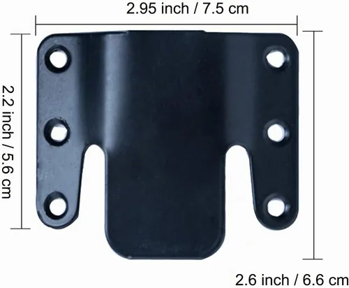 Vista 3 de LazyMe Soporte Conector Entrelazante Universal para Sofá Seccional con Herrajes - 2 Juegos, 4 Piezas