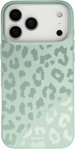 Vista 96 de SCORPIFY - Funda para iPhone 17 Pro Max Leopardo negro transparente LP-Negro Transparente Leopardo