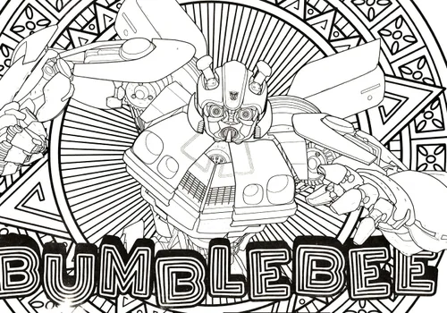 Vista 7 de Transformers - Juego de libro para colorear y actividades para niños, 2 libros de actividades y blocs de calcomanías con Optimus Prime, Bumblebee