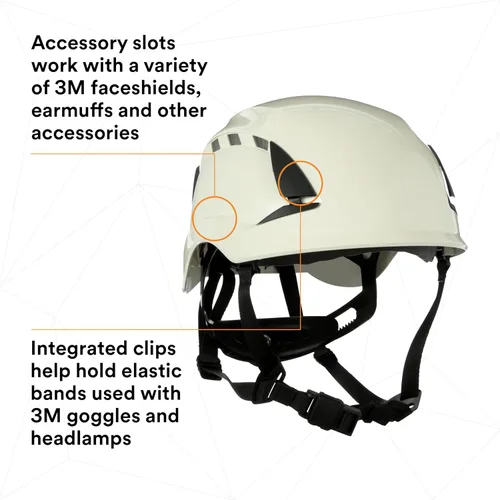 Vista 5 de 3M DBI-SALA ExoFit X300 - Arnés de seguridad de posicionamiento cómodo, grande con estilo de escalada inspirado en el casco de seguridad
