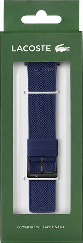 Vista 3 de Lacoste Petit Piqué - Correa unisex de silicona para Apple Watch, Moderno