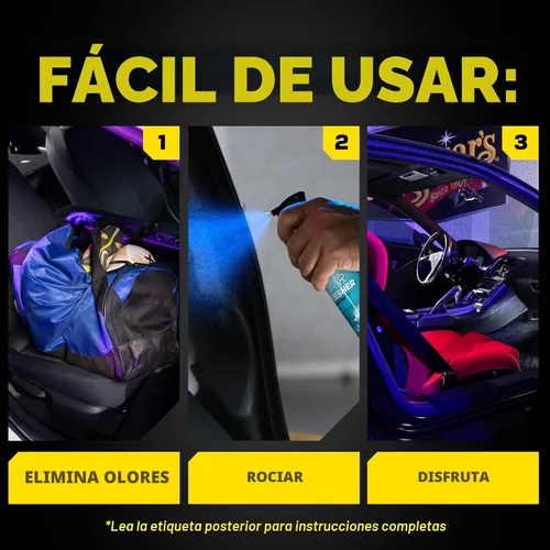 Vista 7 de Meguiar's Air Re-Fresher - Aerosol para combatir el olor, aroma de coche
