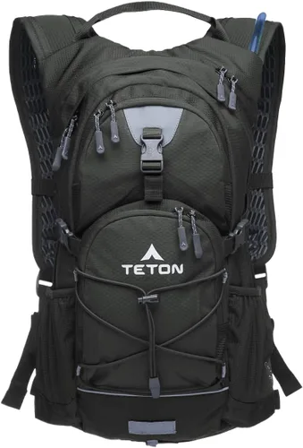 Vista 16 de Teton Oasis/Trailrunner Mochila de hidratación – Paquete de agua ligera con bolsa de 2L/3L para senderismo, correr, ciclismo, ciclismo – Tamaños