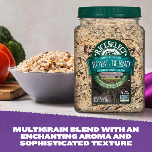 Vista 3 de RiceSelect Texmati Brown & Wild Rice Royal Blend, 28 onzas (paquete de 1)