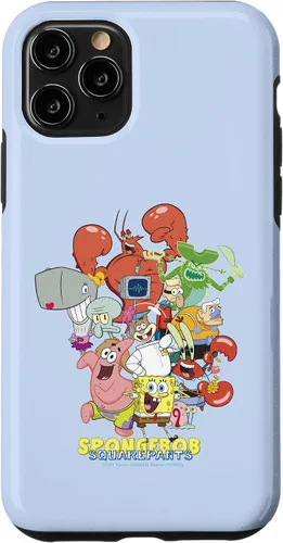 Vista 27 de Funda para iPhone 16 SpongeBob SquarePants Group Party Pose
