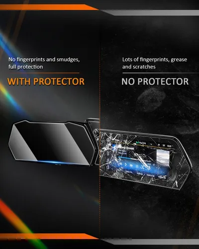 Vista 2 de Protector de pantalla para Chevrolet Trailblazer 2024 2025 2026 – (2 piezas) vidrio templado 9H HD – Chevy Trailblazer (LS, LT, Activ, RS) pantalla