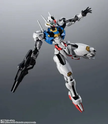 Vista 3 de TAMASHII NATIONS - Mobile Suit Gundam: La Bruja de Mercurio - Versión Aérea Gundam A.N.I.M.E., Bandai Spirits The Robot Spirits Coleccionable