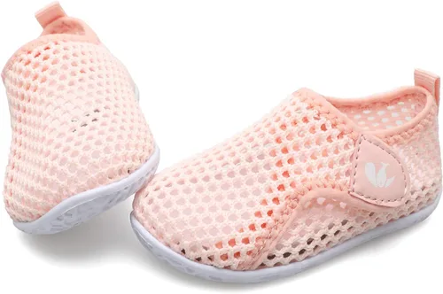 Vista 3 de JIASUQI Zapatos de agua para bebés, niños y niñas, para natación, piscina, playa, caminar, zapatos deportivos