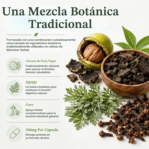 Vista 3 de Dr Clark Store Suplemento de limpieza rápida para-Zap, 520 mg, 135 cápsulas