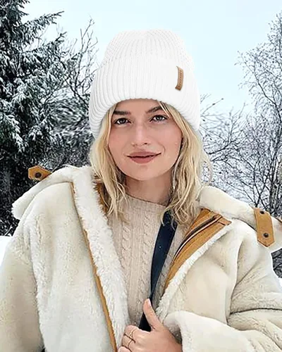Vista 6 de LAPI.ZAPI Gorro de invierno para hombre, con forro polar, gorro deportivo para mujer al aire libre