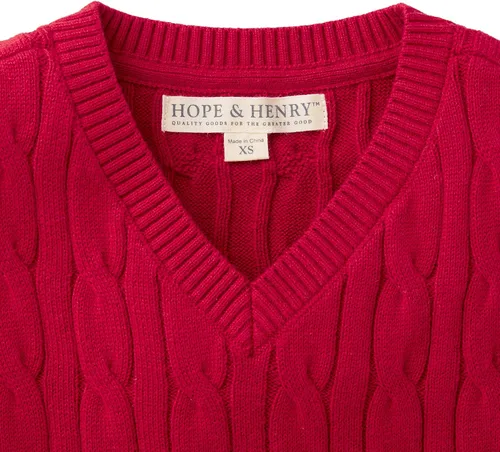 Vista 2 de Hope & Henry Boys' V-Neck Sweater Vest