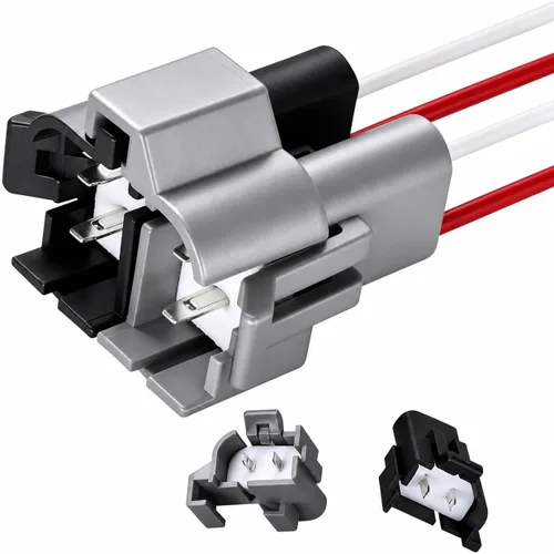 Vista 15 de HiSport Conector de bobina de encendido Conector Pigtail Plug 6 Pcs Compatible con Mazda Lexus Toyota Supra 1JZ 2JZ
