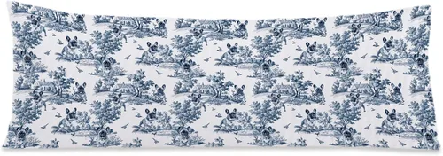 Vista 10 de Funda de almohada de cuerpo de 8 bolas con estampado de leopardo rojo a la moda, 20 x 54 pulgadas, decoración de habitación de guepardo, bota roja