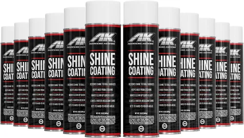 Vista 9 de Advanced Kotings - Spray de revestimiento de alto brillo Revive superficies opacas, protector UV, vinilo, goma, plástico, fácil limpieza