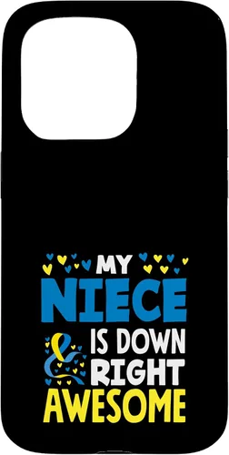 Vista 14 de My Niece is Down Right Awesome Down Syndrome Awareness Case for iPhone 17