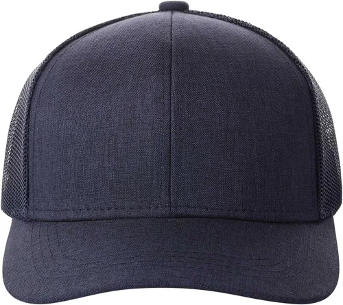 Vista 4 de TSSGBL Gorras de béisbol de alta calidad con estructura lisa ajustable de moda en blanco con ala de sándwich reflectante, Medium-X-Large