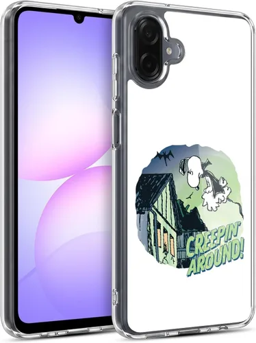 Vista 136 de Head Case Designs Funda de gel Spooktacular con licencia oficial de Peanuts Linus y Snoopy [protección de grado militar] compatible con Google Pixel