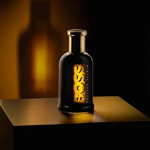Vista 7 de Hugo Boss Bottled Elixir Parfum – Woody Men's Cologne – With Notes of Incense, Vetiver & Cedarwood Essence – Long Lasting Fragrance