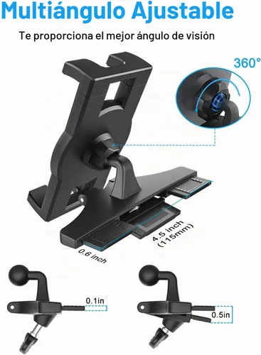 Vista 3 de GDZN - Soporte para tableta con ranura para CD de automóvil, hoja