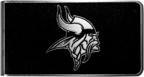 Vista 10 de Siskiyou NFL Unisex Black and Steel Money Clip