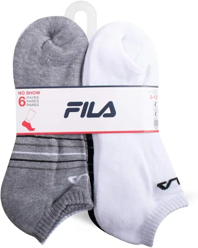 Vista 2 de Fila Calcetines de medio cojín a rayas para hombre