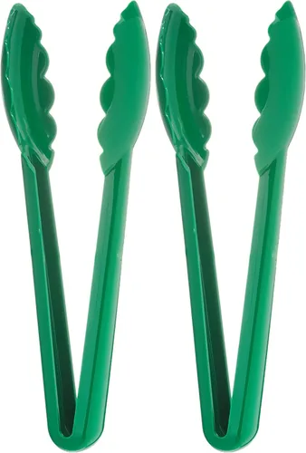 Vista 5 de Mercer Culinary Hell's Tools Hi-Heat - Pinzas utilitarias, 9.5 pulgadas, color azul