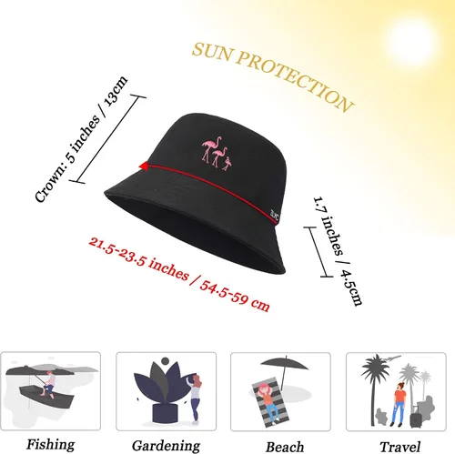 Vista 87 de ZLYC Gorra de pescador bordada de moda unisex para hombres y mujeres