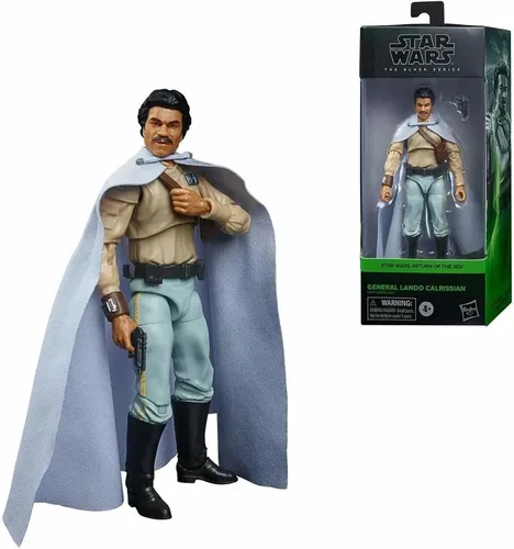 Vista 2 de STAR WARS The Black Series General Lando Calrissian - Figura coleccionable de 6 pulgadas, El regreso del Jedi, para niños de 4 años en adelante
