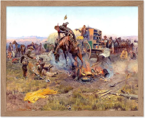 Vista 13 de Poster Master Vintage A Mexican Vaquero Print – Póster retro de vaquero – Arte occidental – Diseño de pared del salvaje oeste – Regalo para hombres