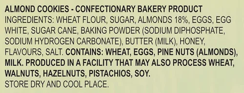 Vista 3 de Galletas Flora Biscotti (Almendra)