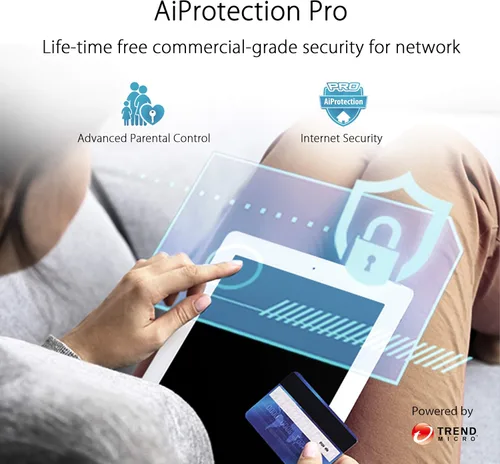 Vista 3 de ASUS ZenWiFi AC para todo el hogar Tri-Band Mesh WiFi6 (CT8 blanco 1PK), cobertura de hasta 1,350 pies cuadrados o más habitaciones, 3 Gbps, WiFi
