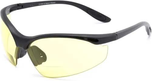 Vista 2 de IB Gafas de seguridad para conducción nocturna Clark HD con lectores bifocales