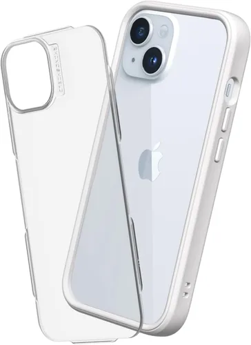 Vista 10 de RhinoShield Mod NX - Carcasa modular para iPhone 15 Funda protectora con placa trasera, diseño modular de 2 vías, protección contra caídas