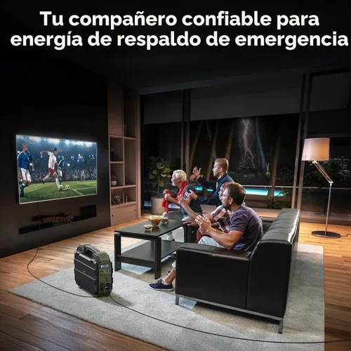 Vista 6 de BLAVOR - Generador solar de 1600 W, estación de energía de 1024 Wh con Verde
