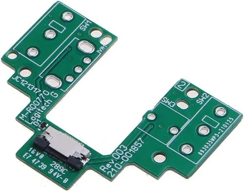 Vista 2 de Kingjinglo Módulo de botón de interruptor de placa base superior de mouse para mouse inalámbrico G Pro, botón de microinterruptor