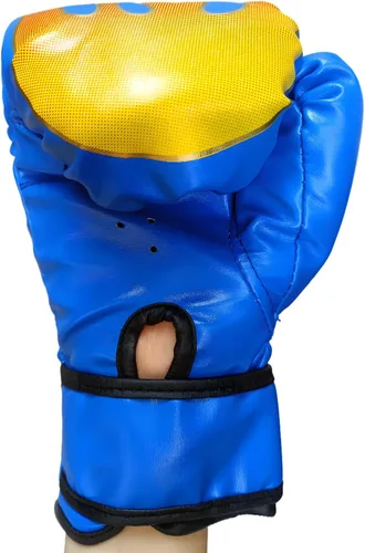 Vista 3 de Guantes de boxeo para niños, guantes de boxeo para niños de 5 a 13 años, niños y niñas, guantes de entrenamiento de boxeo para saco de boxeo