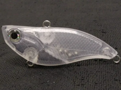 Vista 27 de 10 Señuelo en Blanco sin Pintar Minnow Crankbait de Agua Superior sin Labios Jerkbait Señuelos de Pesca
