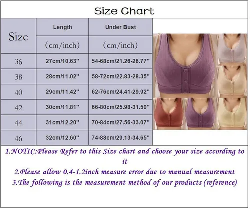 Vista 3 de Workout for Woman Tank Tops Crop 34G Strapless Bra Black Lace Bra Thick Back Band Coupon Sports Bras for Women Bra St