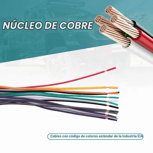 Vista 3 de Arnés de cableado de radio estéreo BASIKER para Ford 1998-2009