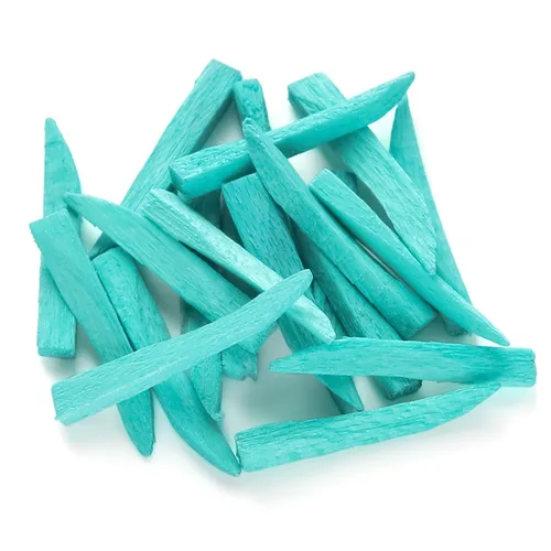 Vista 12 de JMU Cuñas Dentales de Madera, Cuñas Desechables de Madera 1.5x2x14mm, Verdes, 100 Piezas Natural Wood Disposable Wooden Wedges