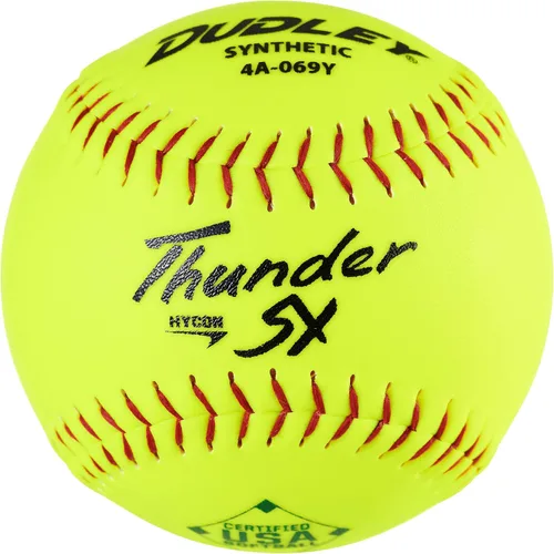 Vista 6 de Dudley Slowpitch Softballs Official USASB & USSSA Multiple 12 Count Options