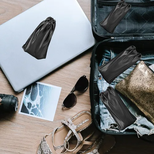 Vista 4 de Paquete de 6 bolsas de almacenamiento de juguetes para adultos, bolsas de almacenamiento con cordón de seda, organizador de juguetes, bolsas