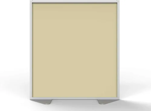 Vista 2 de Ghent Divisor de privacidad para división de habitación, tablero de vinilo de doble cara con marco de aluminio y relleno de panel completo