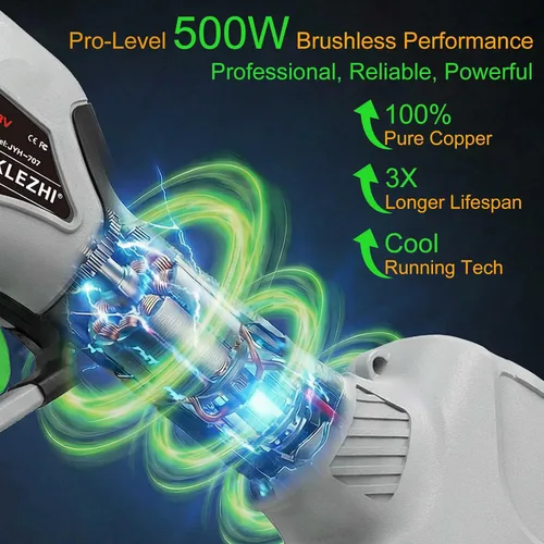 Vista 3 de Electric Pruning Shears 1inch Cutting Diameter, 16.8V Professional Cordless Battery Powered Tree Branch Pruner with 2000mAh Batteries for Branch