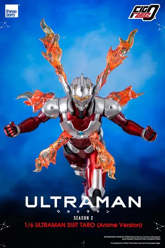 Vista 8 de Ultraman Suit Taro (Temporada 2 Anime Ver.) Figura coleccionable FigZero a escala 1:6