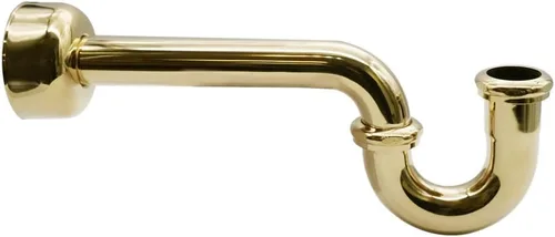 Vista 16 de Westbrass A400-1-62 1-1/2" OD 17 calibre P-Trap con brida de caja alta, negro mate