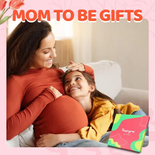 Vista 6 de HAPPYPOP Regalos para el día de la madre, regalos para madres primerizas para la nueva mamá, regalos para mujeres embarazadas, calcetines