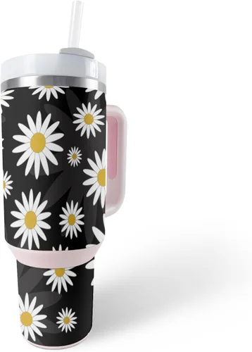 Vista 25 de MightySkins Skin - Vaso de vinilo compatible con Stanley The Quencher H2.0 FlowState de 40 onzas, Crazy Tikis, protectora, duradera y única, fácil